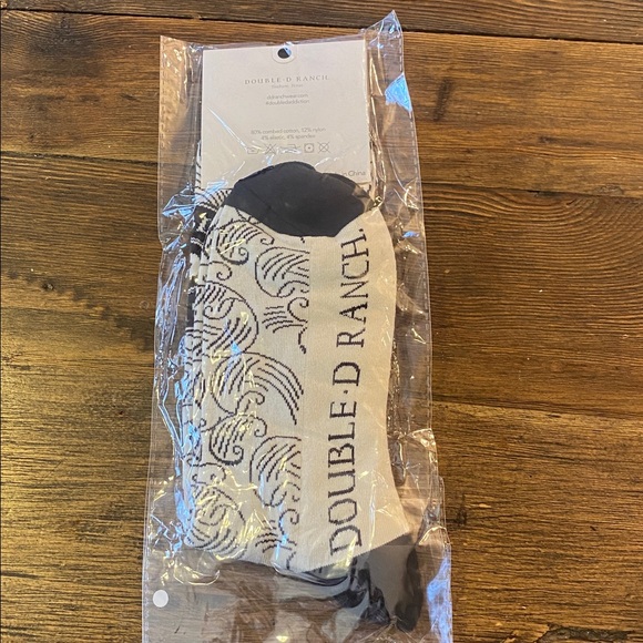 Double D Ranch Boot Socks-Mid Calf--New - Picture 3 of 4